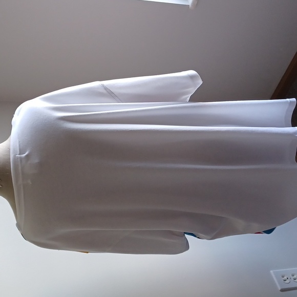 4/$22 Nwot Victoria Woman color block with sequined tee - Picture 4 of 6